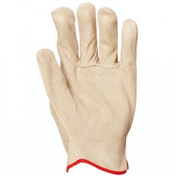 GANTS DE MANUTENTION GÉNÉRALE EN CUIR SOUPLE BEIGE