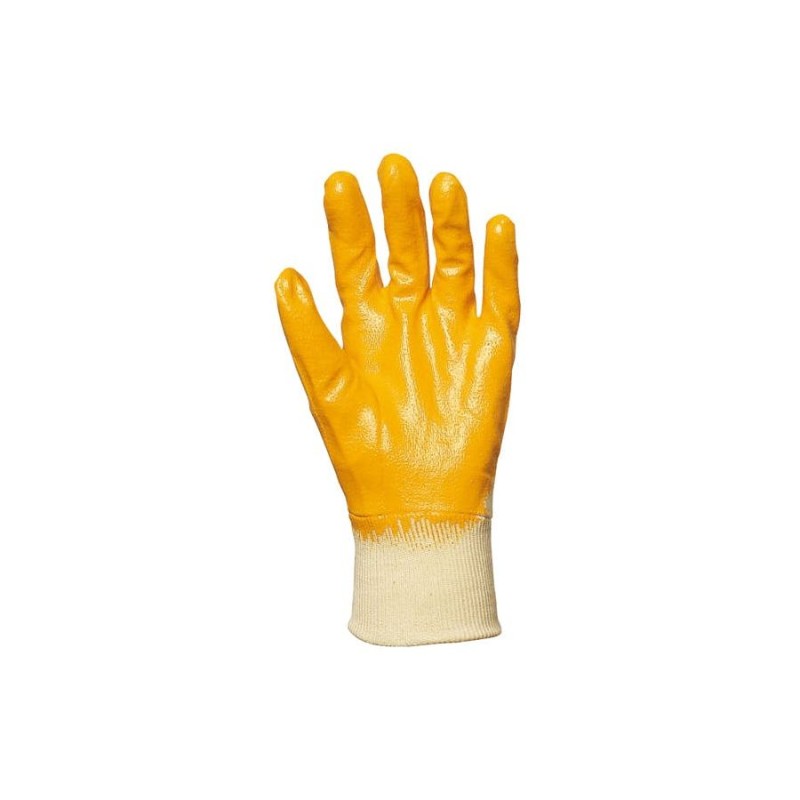 GANTS DE MANUTENTION GÉNÉRALE ENDUITS 3/4 JAUNE