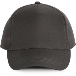 CASQUETTE POLYESTER 5 PANNEAUX DARK GREY CASQUETTE POLYESTER 5 PANNEAUX DARK GREY