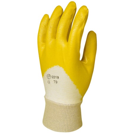 GANTS DE MANUTENTION GÉNÉRALE 3/4 NITRILE JAUNE