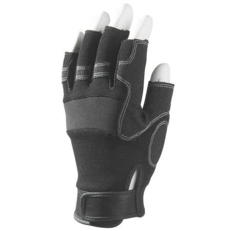 GANTS DE MANUTENTION GÉNÉRALE MITAINES NOIRES