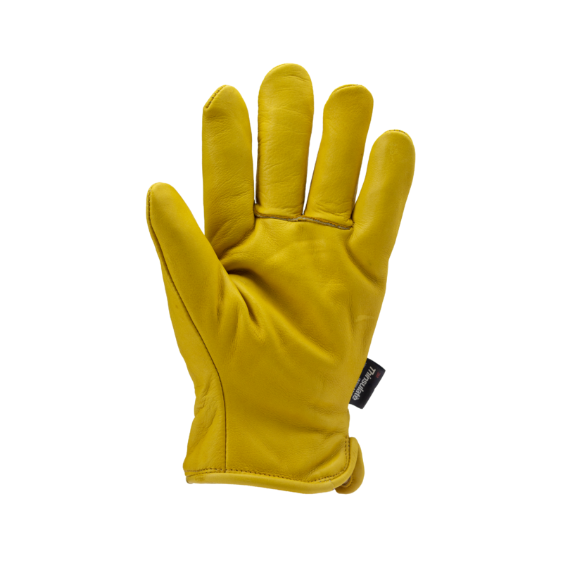 GANTS DE PROTECTION THERMIQUES DOUBLÉS EN CUIR JAUNE EUROWINTER ALASKA T 10