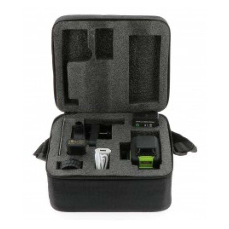 NIVEAU LASER PRO 3LIGNES AUTO NIVELLANT VERTS INT/EXT