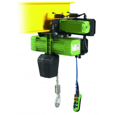 PALAN ÉLECTRIQUE TRIPHASE 230/400V SUSPENTE A CHARIOT ÉLECTRIQUE