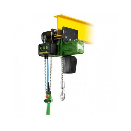 PALAN ÉLECTRIQUE TRIPHASE 230/400V SUSPENTE A CHARIOT A CHAÎNE