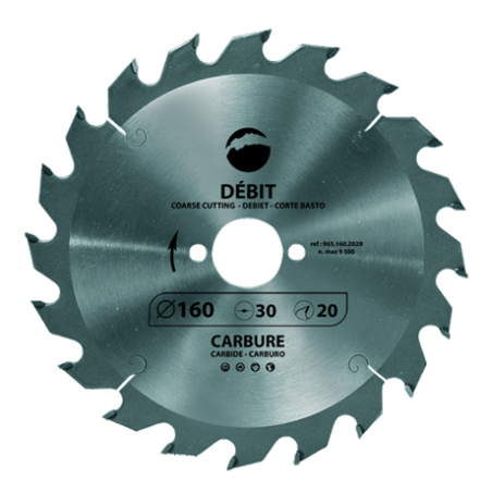 LAME CARBURE DE SCIE CIRCULAIRE DEBIT BOIS