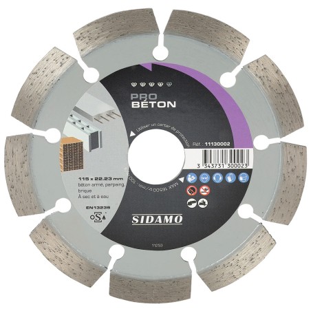 DISQUE DIAMANT PRO BETON