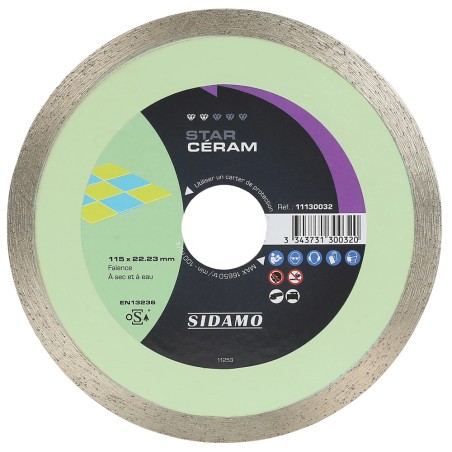 DISQUE DIAMANT STAR CERAM