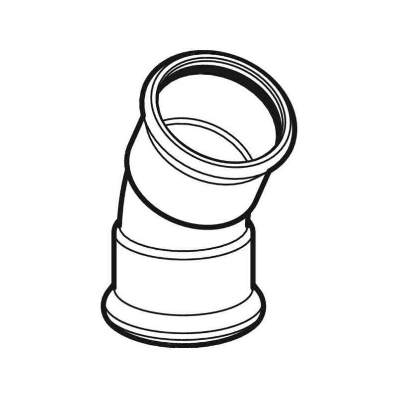 Coude 30° Mapress Acier Inox