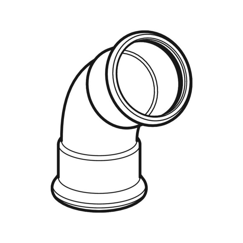 Coude 60° Mapress Acier Inox