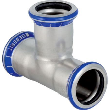 Té égal Mapress Acier Inox
