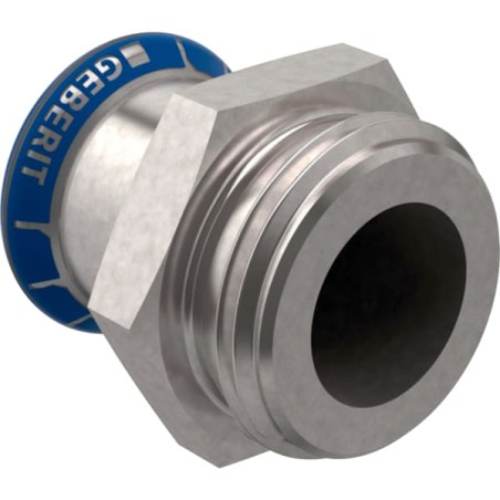 Raccord Mapress Acier Inox avec filetage mâle G