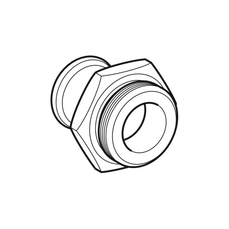 Raccord Mapress Acier Inox avec filetage mâle G