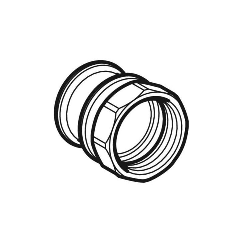 Raccord Mapress Acier Inox avec filetage femelle