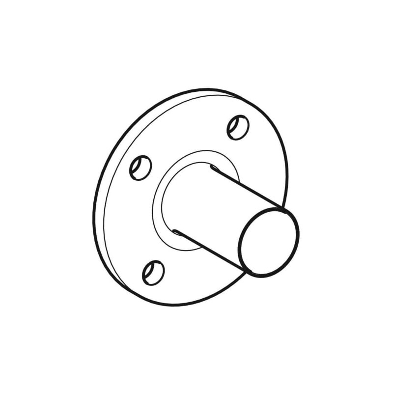 Bride Mapress Acier Inox, PN 10/16, avec tube d'emboîtement