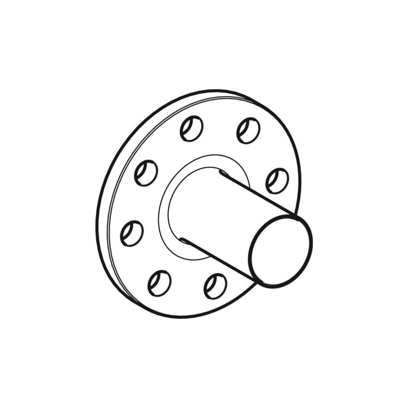 Bride Mapress Acier Inox, PN 10/16, avec tube d'emboîtement