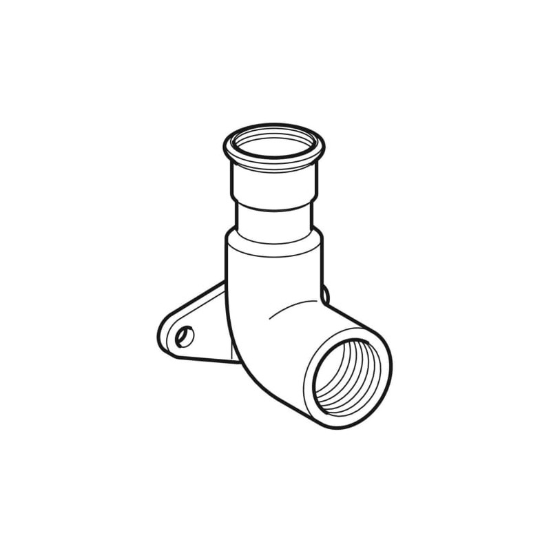 Raccord coudé 90° Mapress Acier Inox