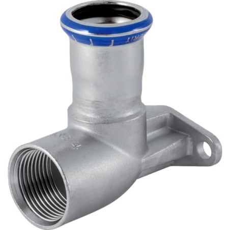 Raccord coudé 90 Mapress Acier Inox déporté