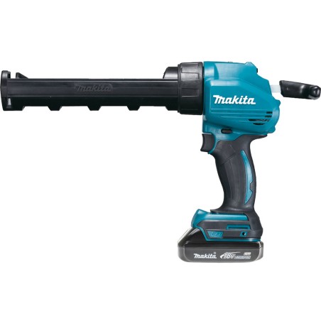 PISTOLET À MASTIC 18 V LI-ION 1,5 AH 5000 N (1 BATTERIE + 1 CHARGEUR + 1 ETUI DE TRANSPORT + 1 PORTE-PISTOLET A CALFEUTRER ...