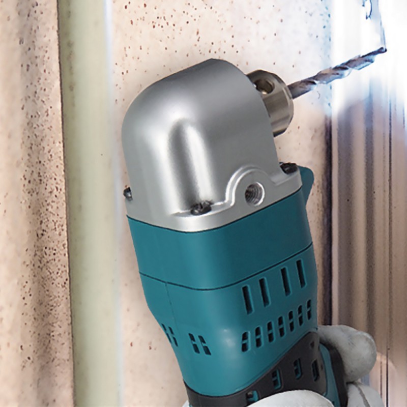 PERCEUSE VISSEUSE D'ANGLE 18 V LI-ION  Ø 10 MM À CLÉ (PRODUIT SEUL + KIT D'ACCESSOIRES)