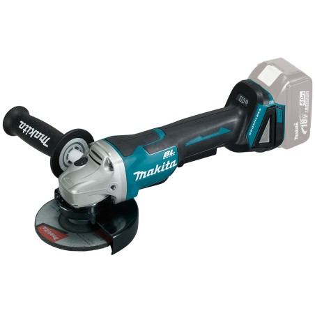 MEULEUSE Ø 125 MM 18 V LI-ION (PRODUIT SEUL + 1 MAKPAC + KIT D'ACCESSOIRES)