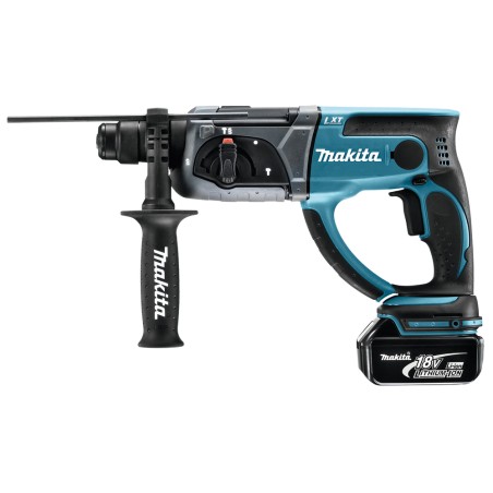 PERFO-BURINEUR SDS-PLUS 18 V LI-ION 5 AH 20 MM (1 MAKPAC + 2 BATTERIES + 1 CHARGEUR + 1 JAUGE DE PROFONDEUR)
