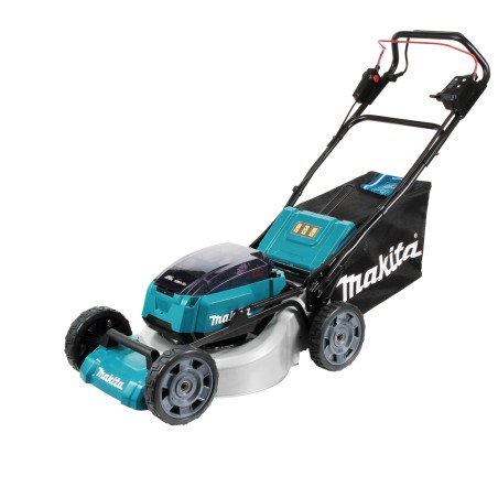 TONDEUSE AUTO-TRACTÉE 36 V  2 X 18 V LI-ION 5 AH (4 BATTERIES + 1 CHARGEUR + 1 BLADE DE TONDEUSE A GAZON 460MM)