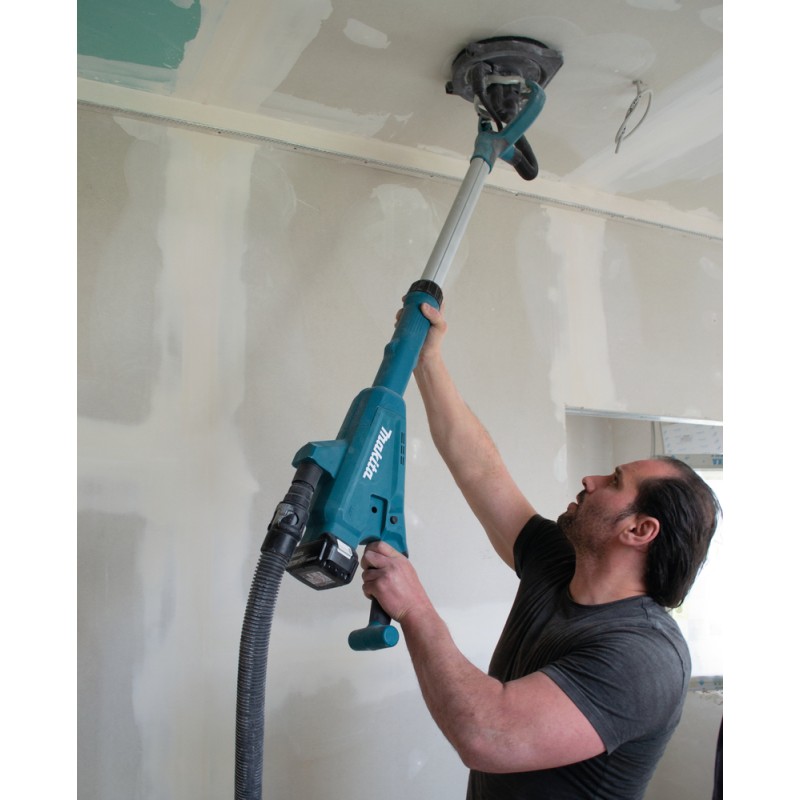 PONCEUSE POUR CLOISON SÈCHE 18 V LI-ION  Ø 225 MM (PRODUIT SEUL + KIT D'ACCESSOIRES)