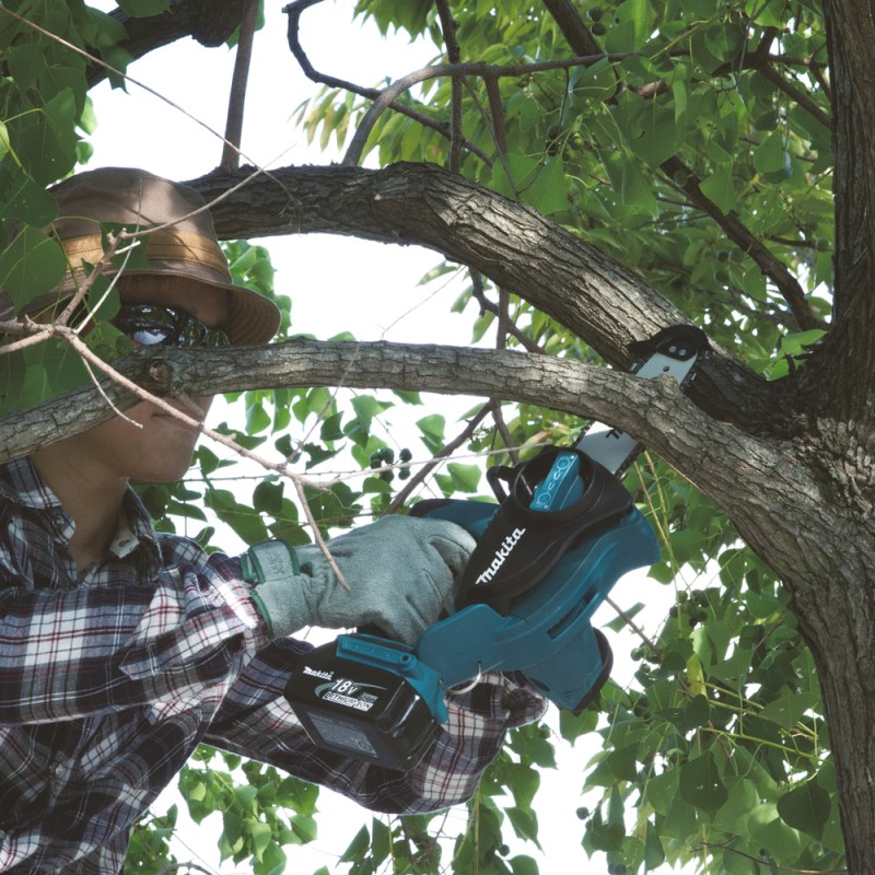 TRONÇONNEUSE D'ÉLAGAGE 18 V LI-ION  11,5 CM (PRODUIT SEUL + KIT D'ACCESSOIRES)