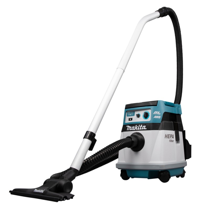 ASPIRATEUR 36 V  2 X 18 V LI-ION 15 L (PRODUIT SEUL AVEC KIT D'ACCESSOIRES)
