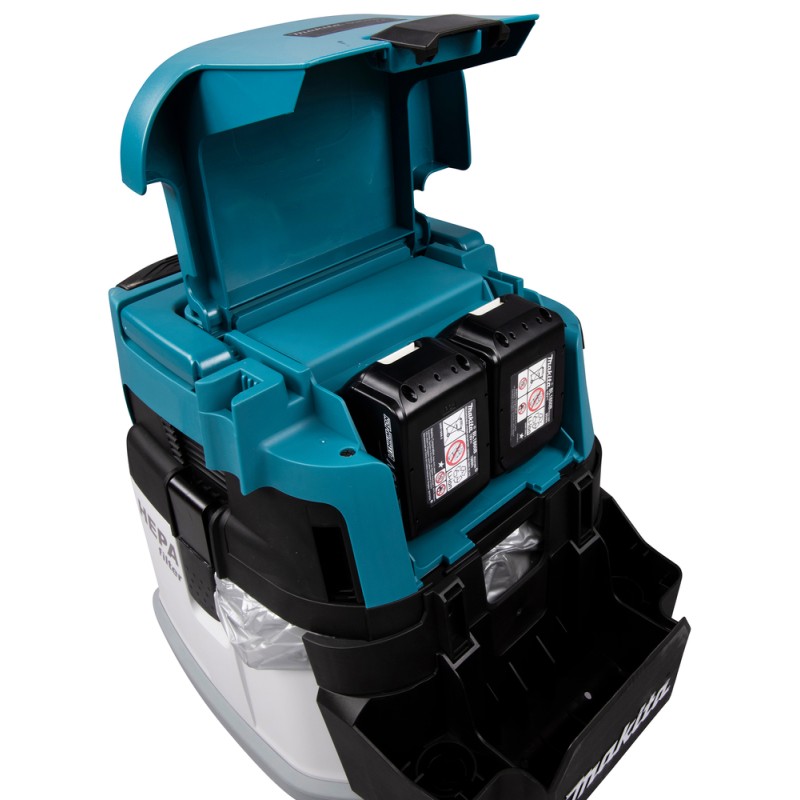 ASPIRATEUR 36 V  2 X 18 V LI-ION 15 L (PRODUIT SEUL AVEC KIT D'ACCESSOIRES)