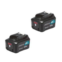 PERCEUSE VISSEUSE À PERCUSSION 40 V MAX LI-ION 2,5 AH XGT Ø 13 MM (1 MAKPAC + 2 BATTERIES + 1 CHARGEUR + KIT D'ACCESSOIRES)