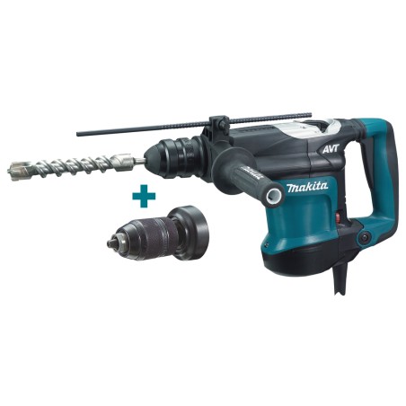 PERFO-BURINEUR SDS-PLUS 220 V 850 W 32 MM (1 ETUI DE TRANSPORT + KIT D'ACCESSOIRES)