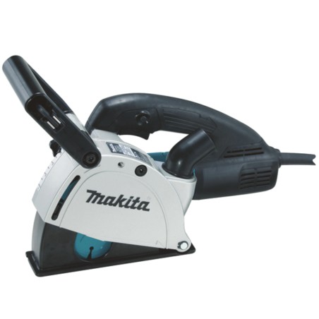 RAINUREUSE À DOUBLE DISQUE 220 V 1400 W Ø 125 MM (1 MAKPAC + KIT D'ACCESSOIRES)