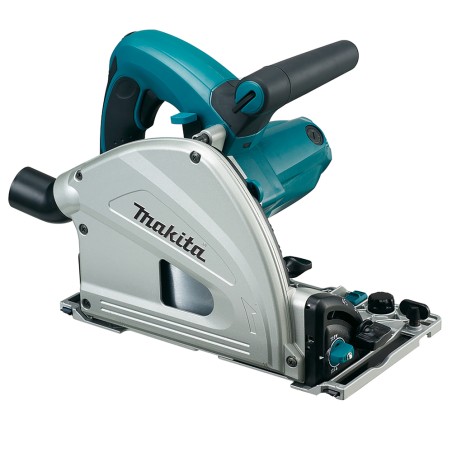 SCIE PLONGEANTE 220 V  1300 W Ø 165 MM (1 MAKPAC + 1 RAIL DE GUIDAGE 55"/1400MM)
