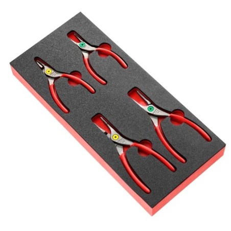 MODULE MOUSSE DE 4 PINCES CIRCLIPS® REF MODM.PCSNPB