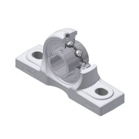 PALIER COMPLET THERMOPLASTIQUE BLANC AUTO-ALIGNEUR A SEMELLE REF MUCPPL204