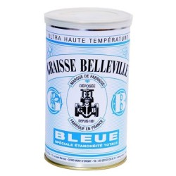 GRAISSE BELLEVILLE SPECIALE ETENCHEITE TOTALE BLEUE POT 1KG REF GB100B GRAISSE BELLEVILLE SPECIALE ETENCHEITE TOTALE BLEUE POT 1KG REF GB100B