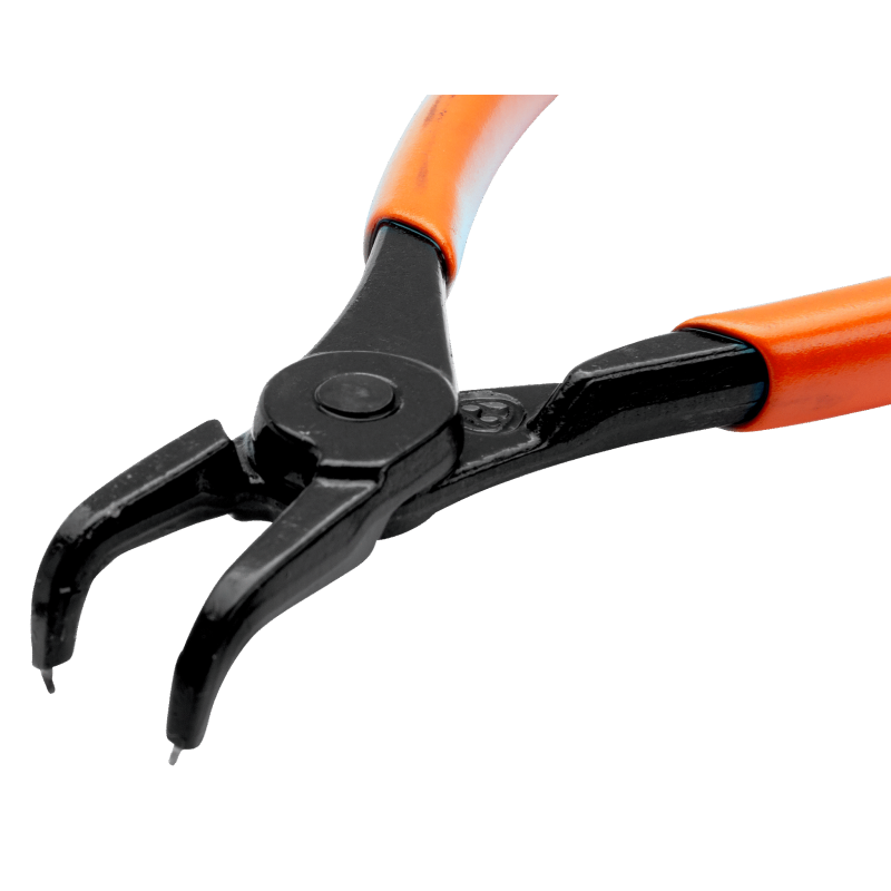 PINCE A CIRCLIPS INT COUDE  Ø8 A 15 mm