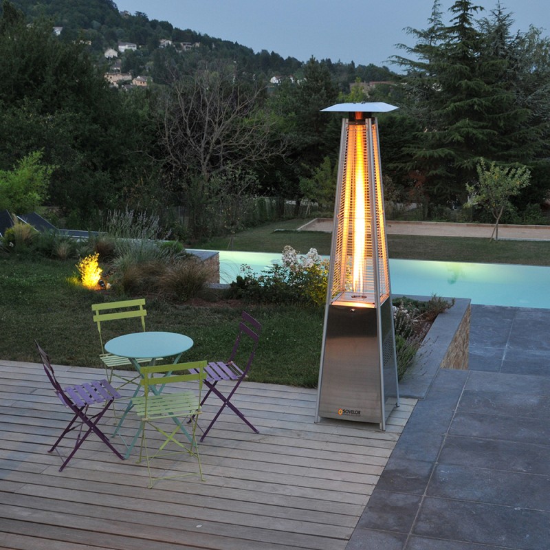 LOUXOR PYRAMIDE CHAUFFANTE AU GAZ