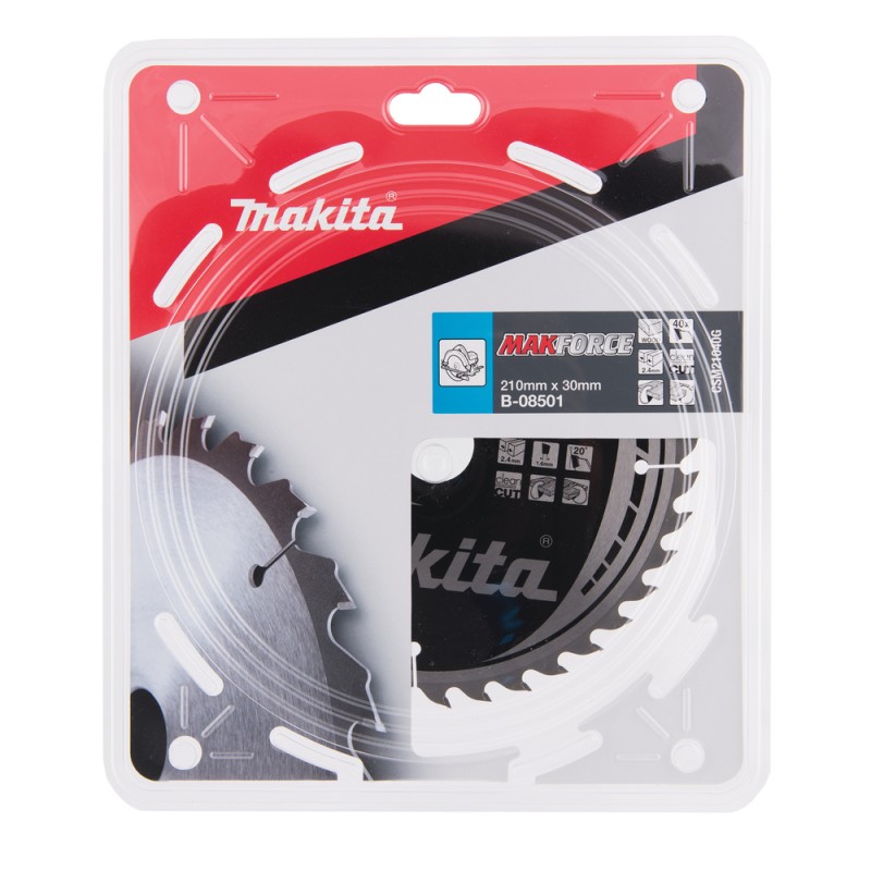 LAME SCIE CIRCULAIRE CARBURE POUR BOIS DENTURE 40 DIAMETRE 210X30