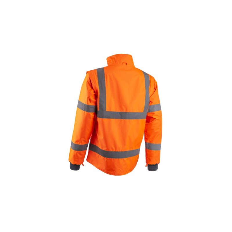 VESTE KAZAN 1/2 ORANGE HV