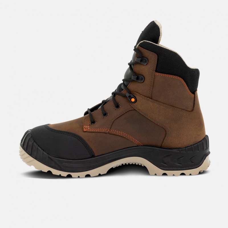CHAUSSURES HAUTES SÉCURITÉ COULEUR MARRON S3 SRC