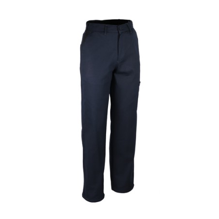 PANTALON DE TRAVAIL MARINE 100% COTON. 300 G/M2 TAILLE L