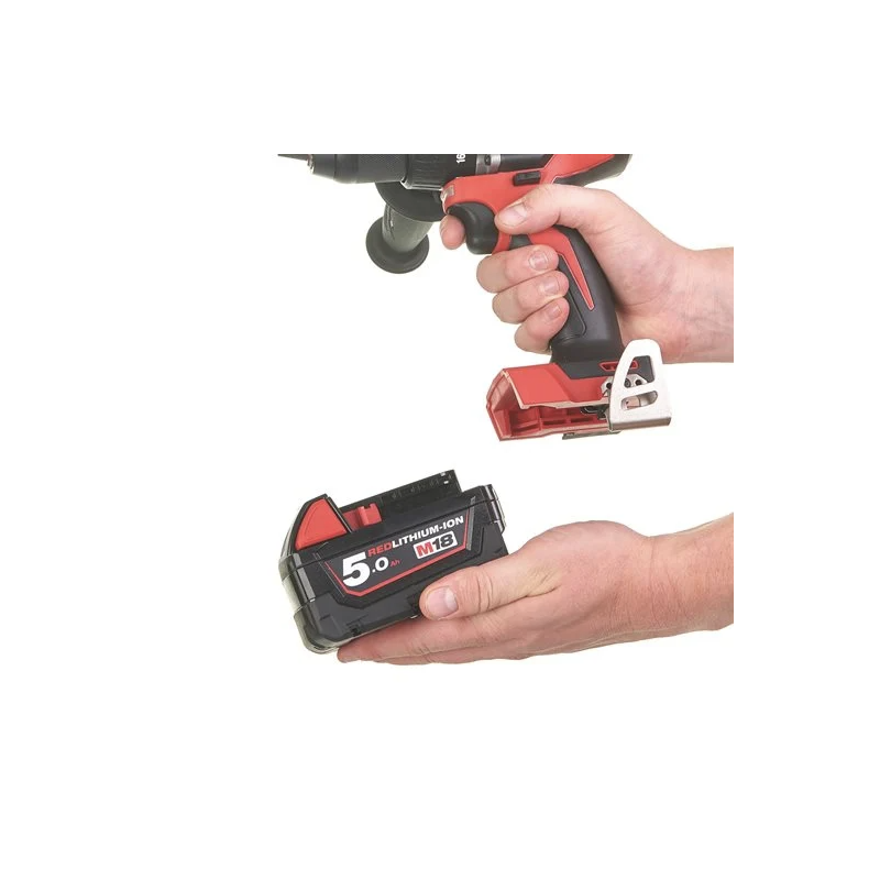 PERCEUSE VISSEUSE M18BLDD2-502X 18V LI-ION (1 HD BOX + 2 BATTERIES 5 AH + 1 CHARGEUR)