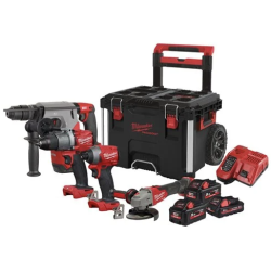 PACK M18 FPP4B2-533P 4 MACHINES AVEC BATTERIES 18V (PACKOUT™ trolley box)