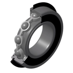 ROULEMENT A BILLES ACIER 6205LLUNR/5K