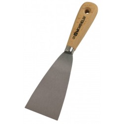 COUTEAU À REBOUCHER LAME ACIER MANCHE BOIS 40MM