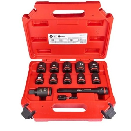 JEU DE DOUILLES ½" SHOCKWAVE™ IMPACT DUTY STD CDT 13 PCS
