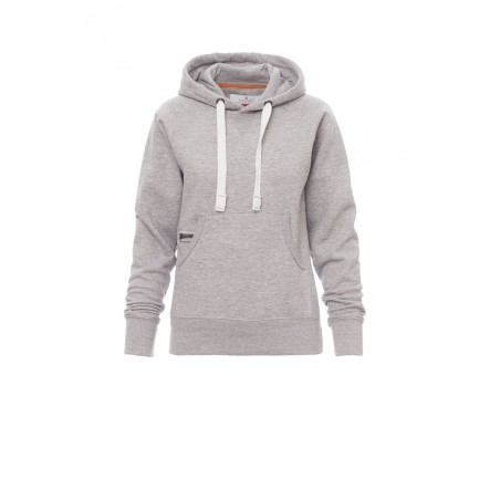 SWEAT-SHIRT HOMME AVEC CAPUCHE GRIS CHINÉ L